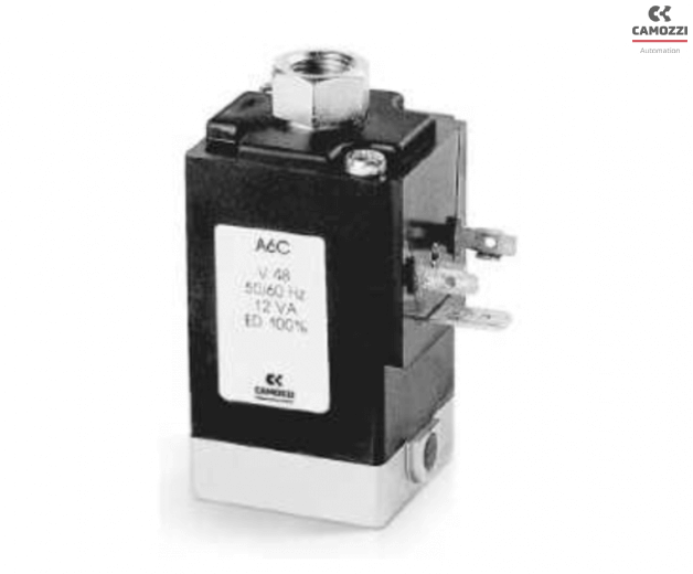 3/2-way NC solenoid valve - Mod. 600