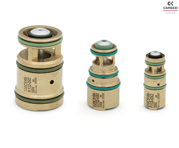 Series 8 pneumatic operated cartridge valves